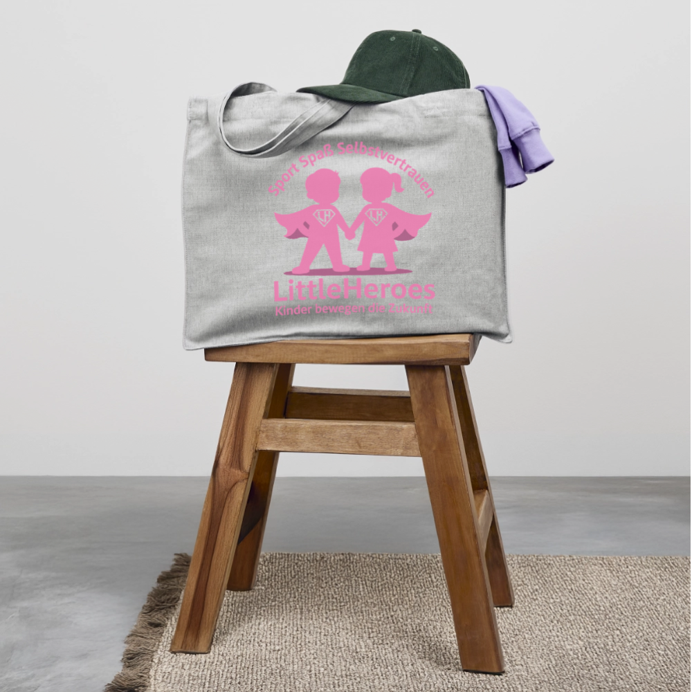 LittleHeroes Recycled Bag - heather grey