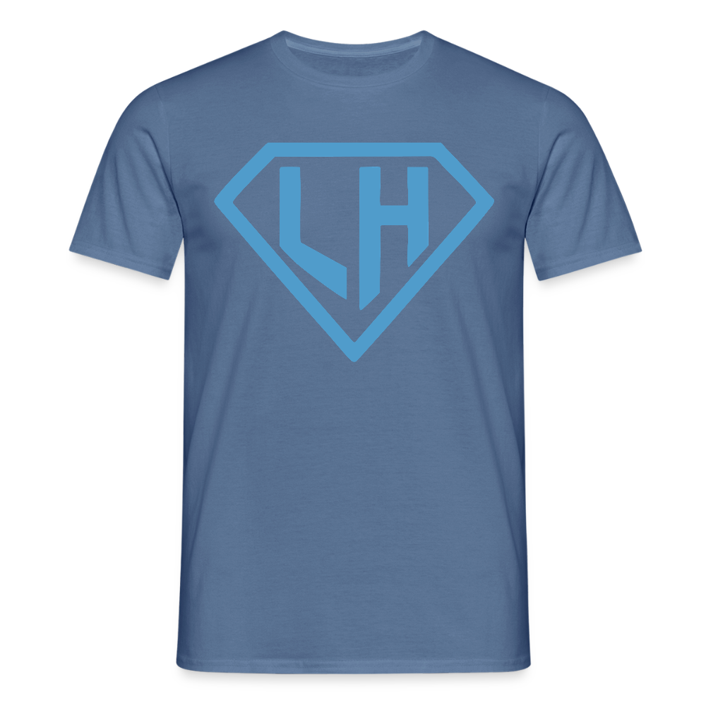 LittleHeroes Shirt - Dad - dove blue