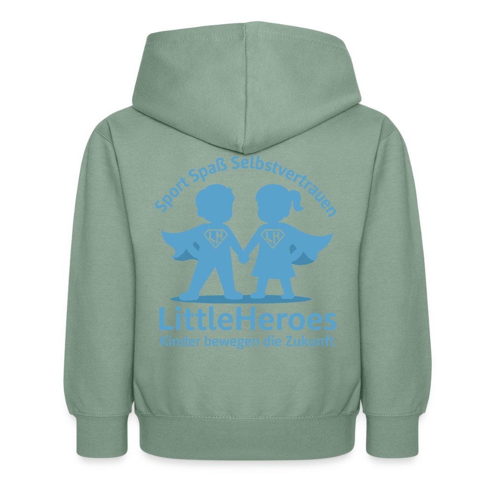 LittleHeroes Hoodie - Kid - steel green