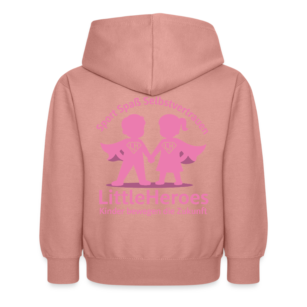 LittleHeroes Hoodie - Kid - dusky rose