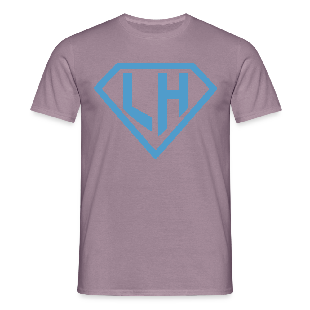 LittleHeroes Shirt - Dad - purple-grey