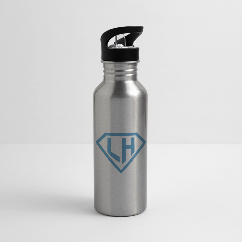 LittleHeroes Trinkflasche - silver