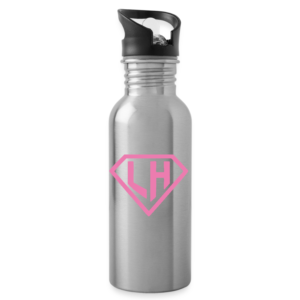 LittleHeroes Trinkflasche - silver