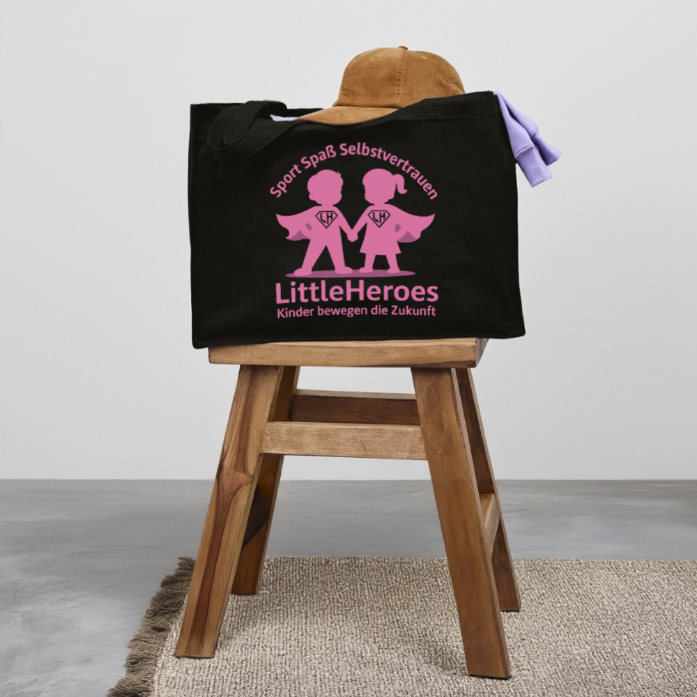 LittleHeroes Recycled Bag - black