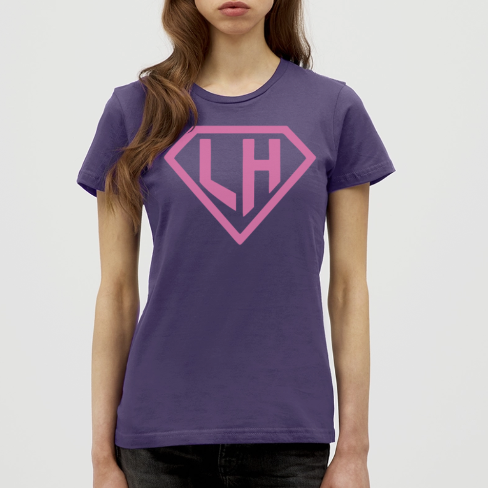 LittleHeroes Shirt - Mom - dark purple