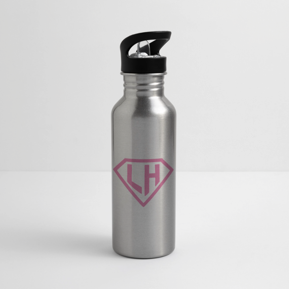 LittleHeroes Trinkflasche - silver