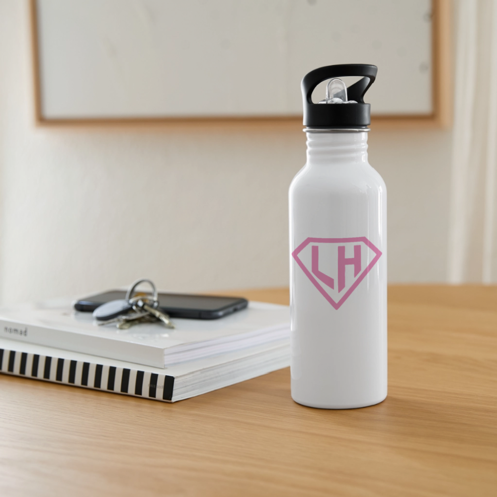 LittleHeroes Trinkflasche - white