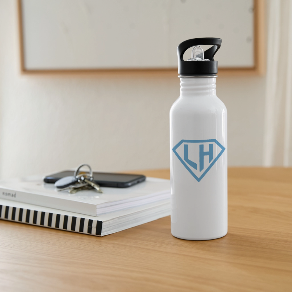 LittleHeroes Trinkflasche - white
