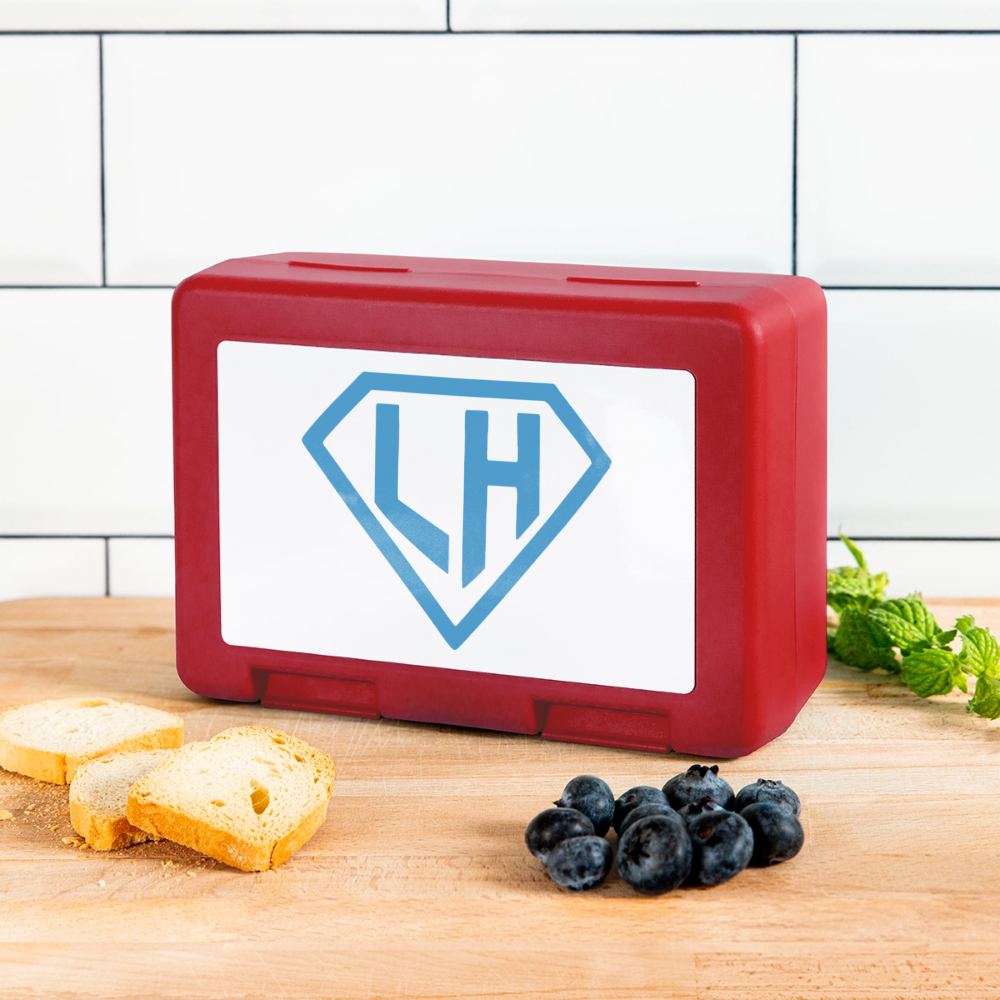 LittleHeroes Lunchbox - red