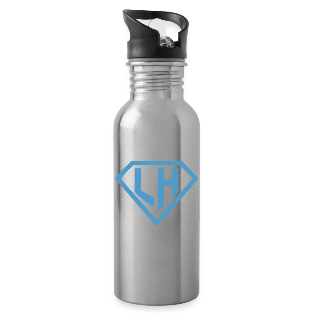 LittleHeroes Trinkflasche - silver