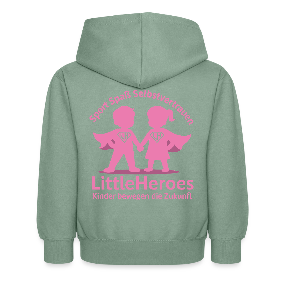 LittleHeroes Hoodie - Kid - steel green