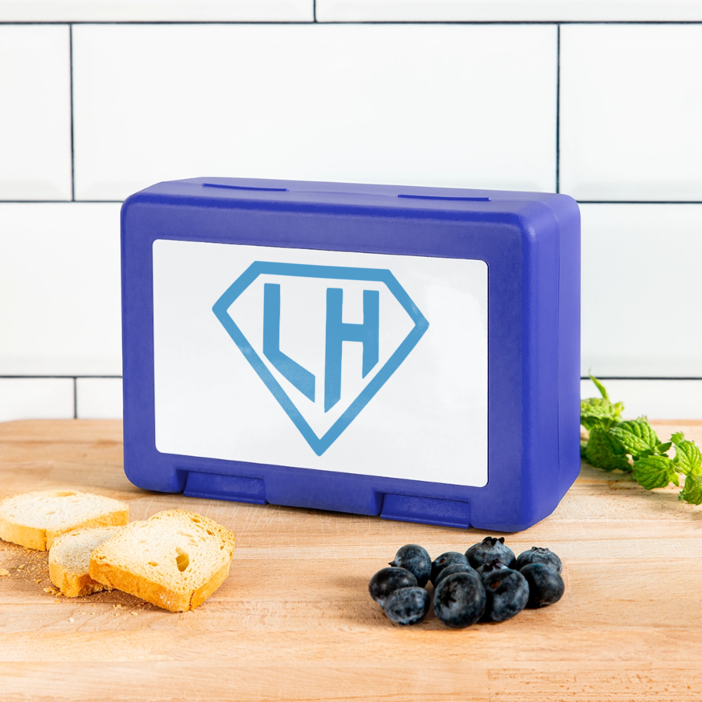 LittleHeroes Lunchbox - royal blue