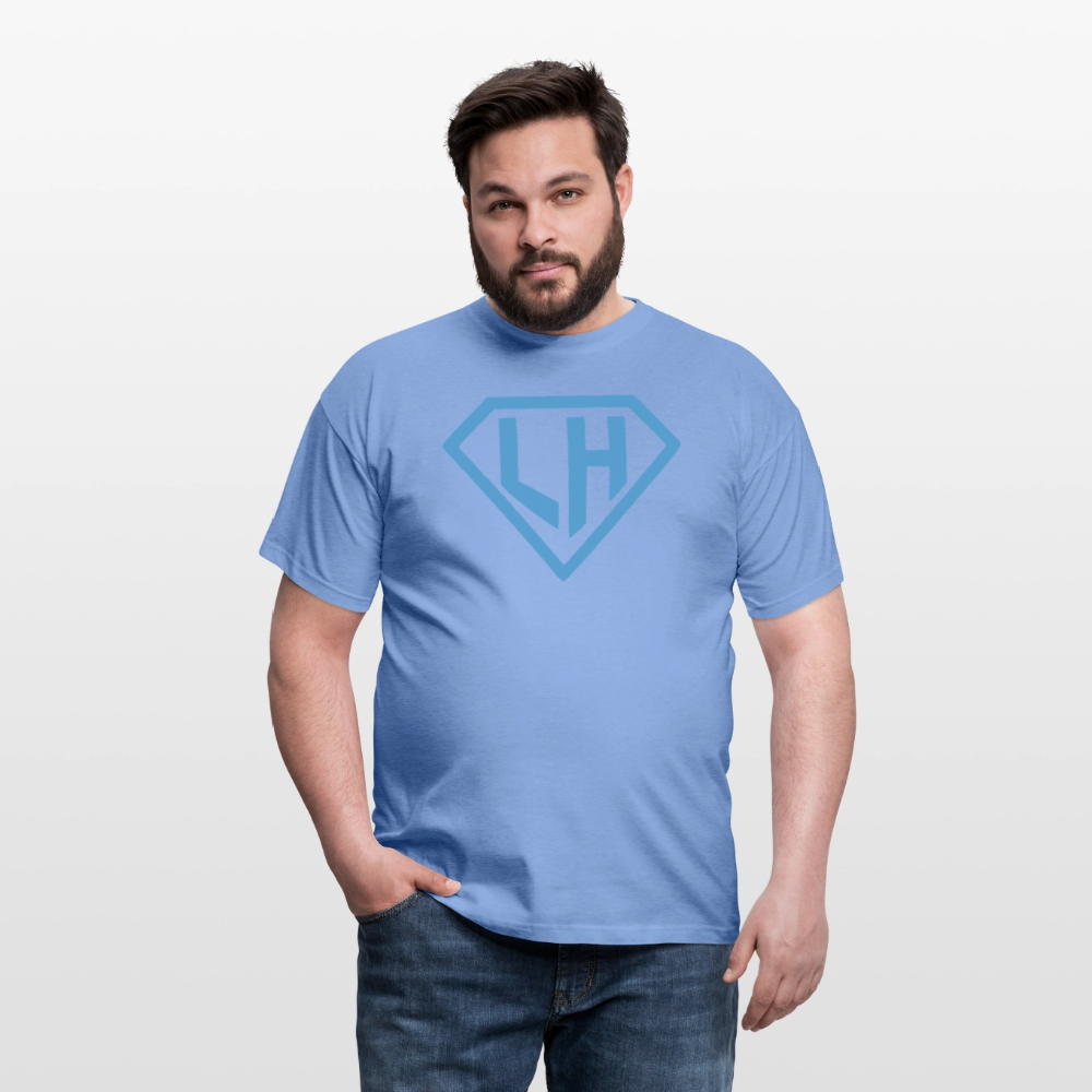 LittleHeroes Shirt - Dad - carolina blue